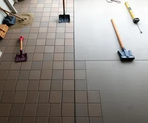 Jak ułożyć kostkę brukową w garażu