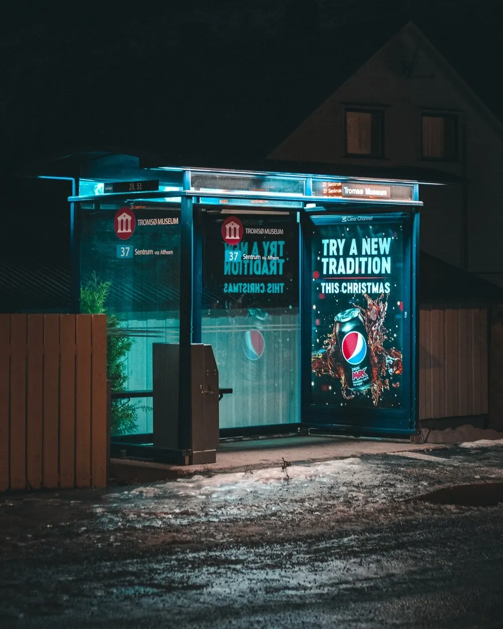 Wiata z poliwęglanu komorowego